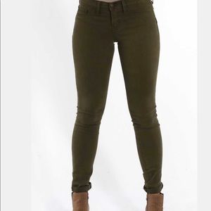 Flying monkey Olive green dynasty jeans with tags